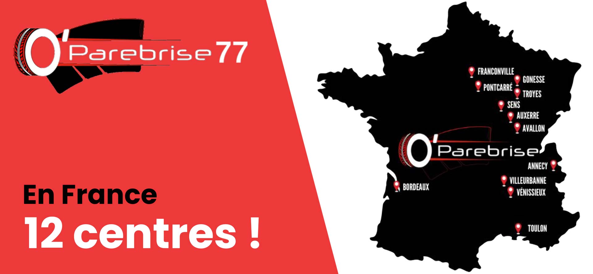 centres o'parebrise france